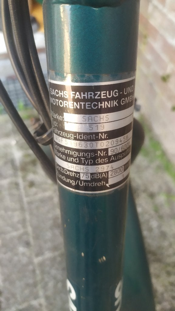 Sachs Saxonette Classic S19, Enlèvement, Utilisé, Selle