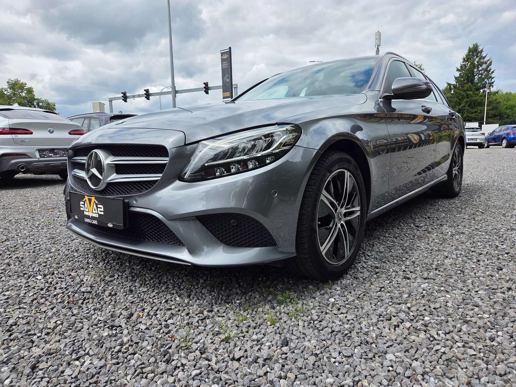 Mercedes-Benz C-Klasse 180 C 180 d T 9G-TRONIC AVANTGARDE/TR, Autos, Argent ou Gris, Euro 6, Entreprise, Carnet d'entretien