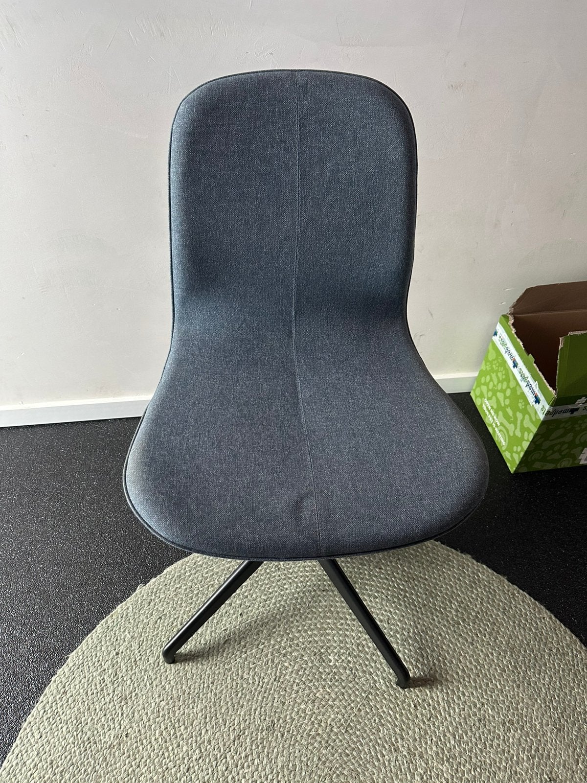Bureaustoel, Maison & Meubles, Chaises, Comme neuf, Enlèvement, Tissus, Bleu