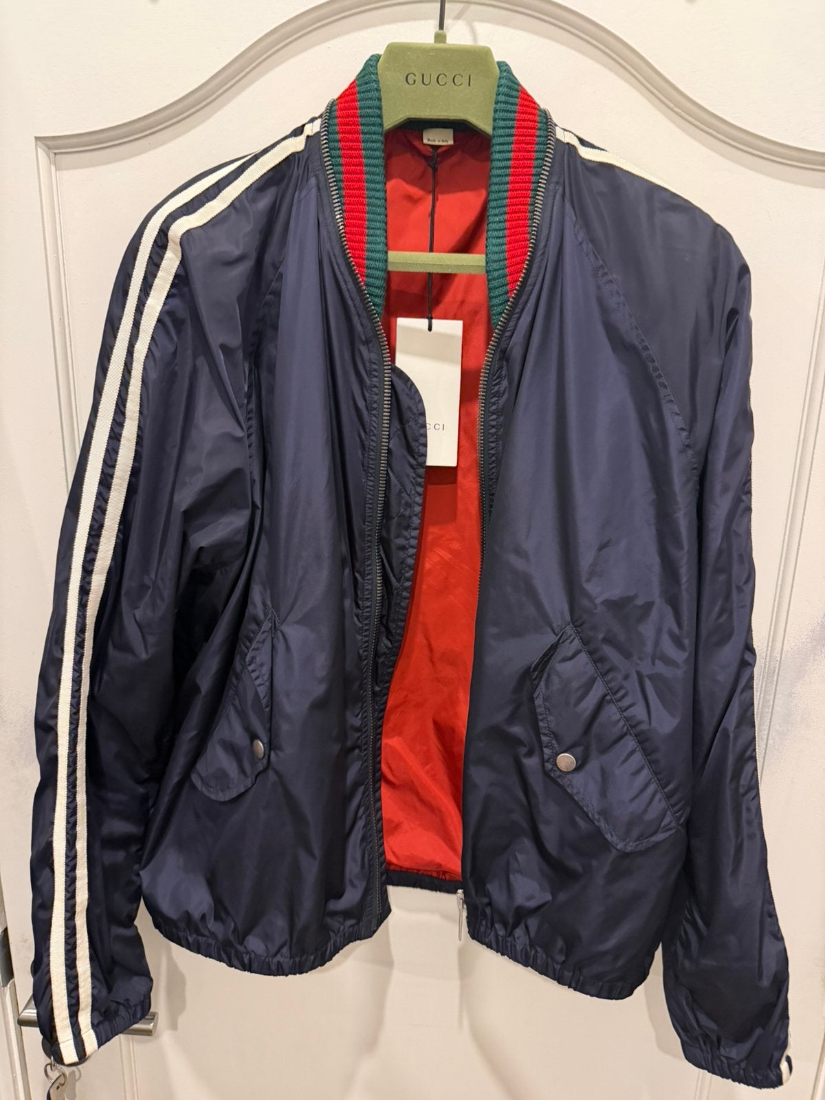 Authentiek Gucci-jack, Kleding | Heren, Jassen | Zomer, Ophalen, Zo goed als nieuw