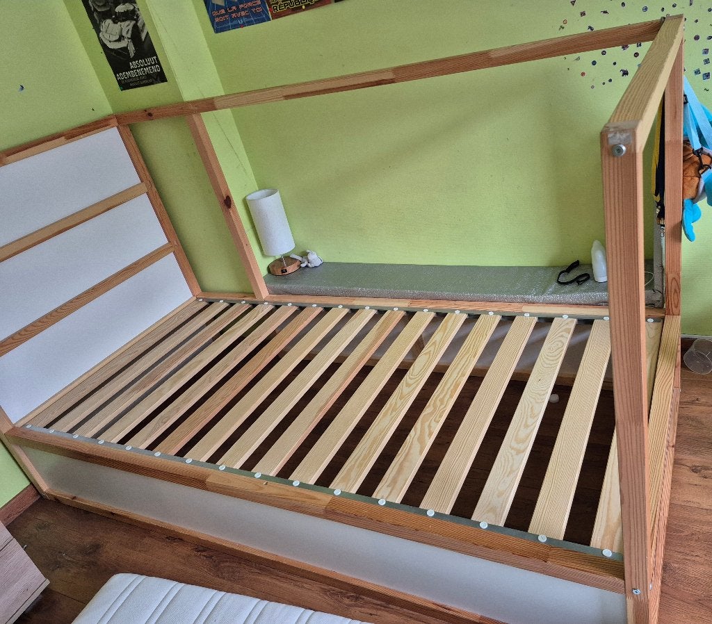 Lit enfant IKEA - lit KURA, Enfants & Bébés, Enlèvement, Comme neuf, Lits superposés