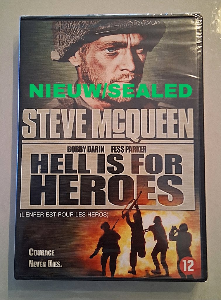 SPLINTERNIEUW IN FOLIE: HELL IS FOR HEROES (oorlogsfilm), Ophalen of Verzenden, Nieuw in verpakking, Oorlog