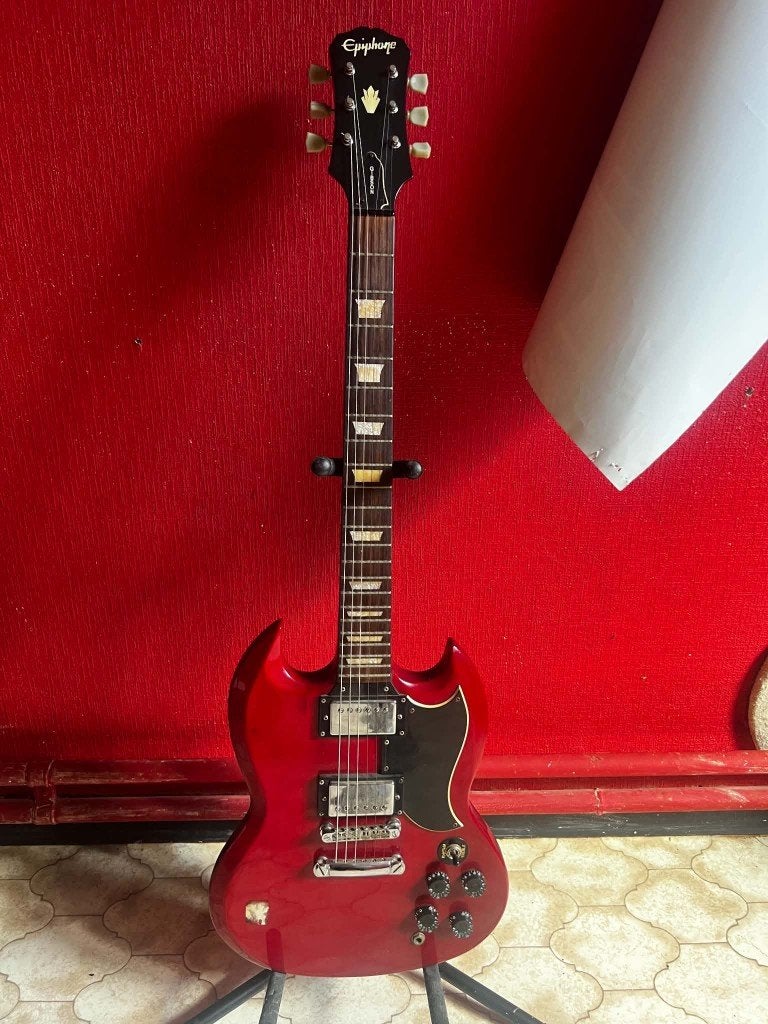 epiphone gitaar, Musique & Instruments, Enlèvement, Comme neuf, Epiphone