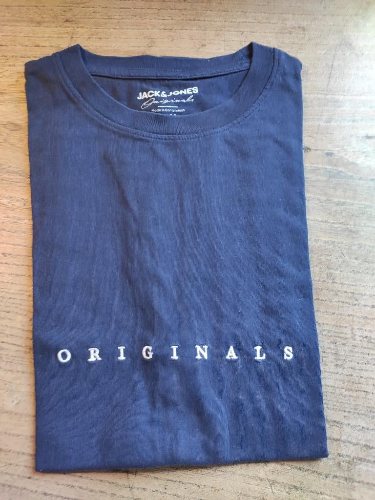 t shirt blauw J&J maat M, Kleding | Heren, T-shirts, Ophalen, Maat 48/50 (M), Blauw, Jack&Jones