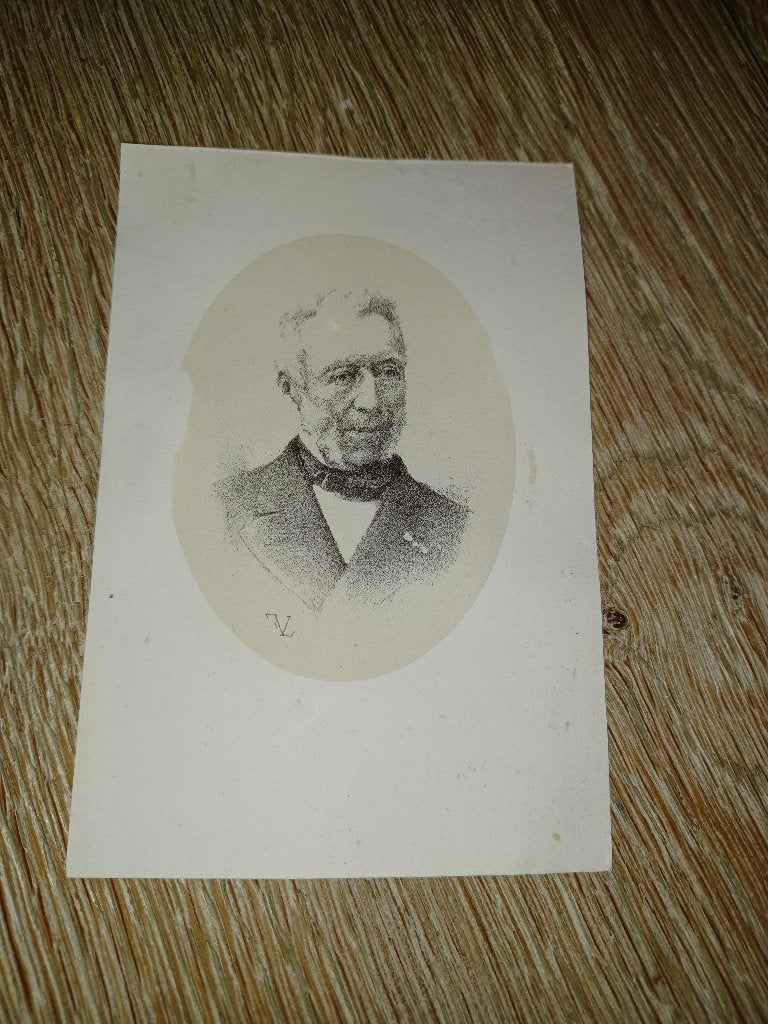 doodsprentje litho foto burgemeester kluizen adel de potter, Verzamelen, Ophalen of Verzenden, Bidprentje