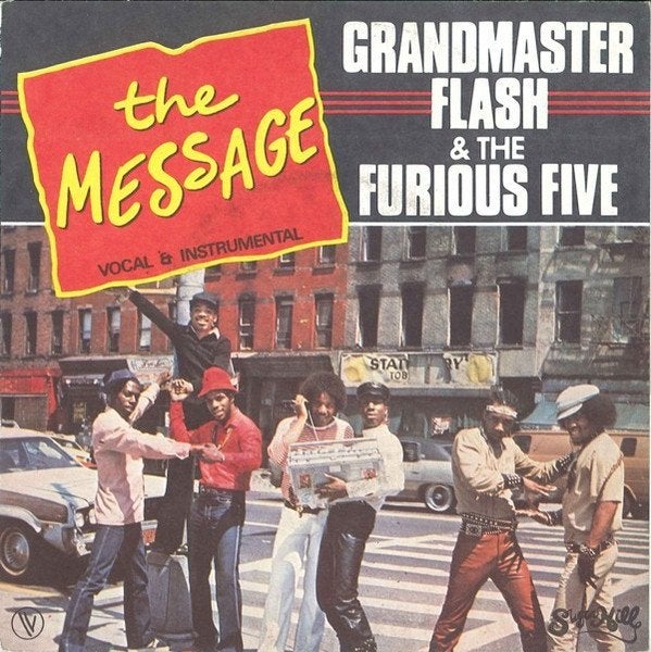7" Grandmaster Flash & The Furious Five – The Message, Cd's en Dvd's, Gebruikt, 7 inch, Ophalen of Verzenden, Hiphop en Rap