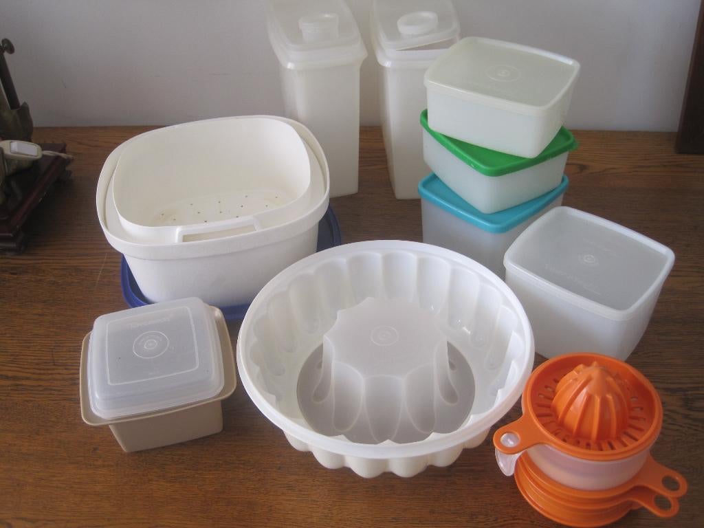 lot de 10 pièces Tupperware, Enlèvement ou Envoi, Utilisé, Autres types
