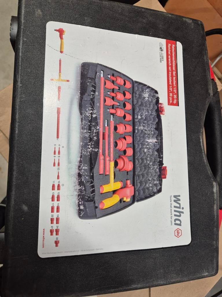 Wiha geisoleerde doppenset, Enlèvement