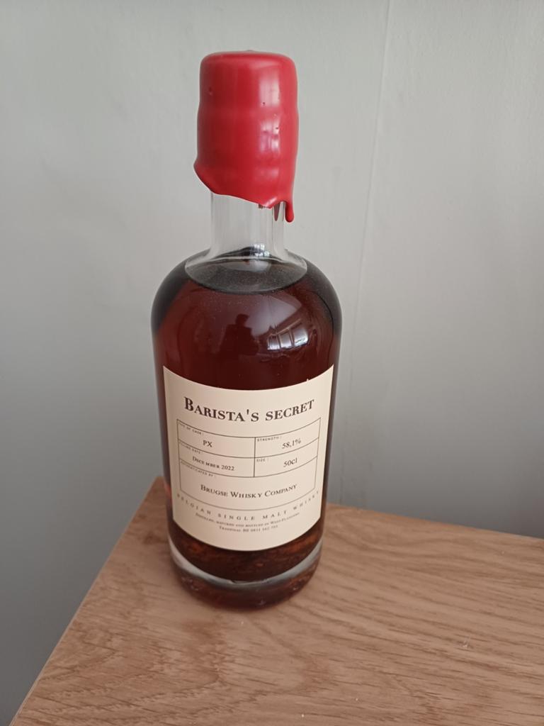 Brugse Whisky Barista’s Secret., Verzamelen, Wijnen, Ophalen