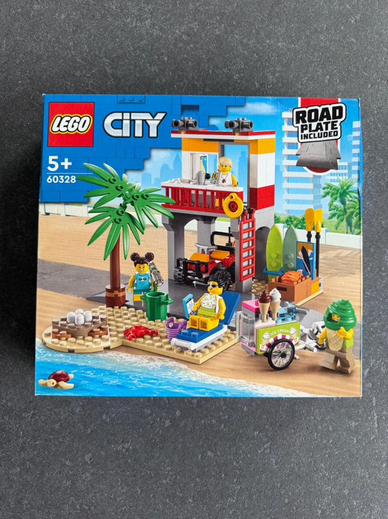 Lego City Strandwachter uitkijkpost 60328, Compleet, City, Lego, Ophalen of Verzenden
