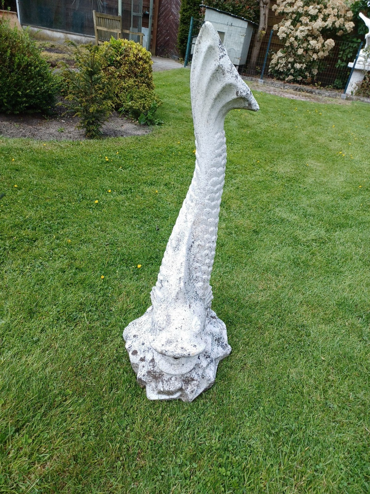 poisson en béton, Enlèvement, Utilisé, Béton, Animal