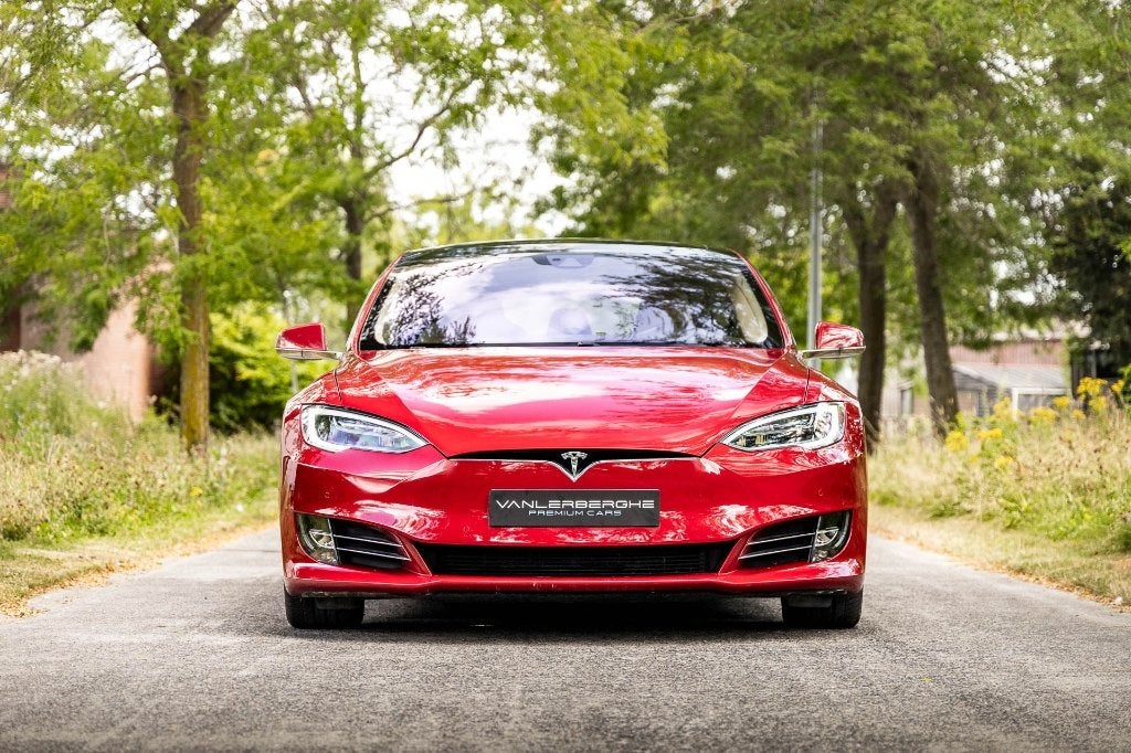 Tesla Model S 90D kWh Dual Motor * AWD * Pano * Camera * LED, Auto's, Tesla, Automaat, Lichtsensor, Model S, Leder