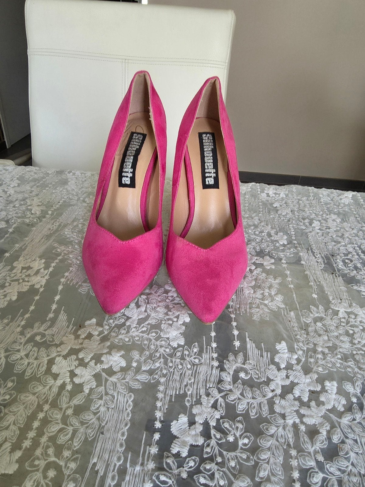 roze pumps 38, Pumps, Ophalen of Verzenden, Zo goed als nieuw, Roze