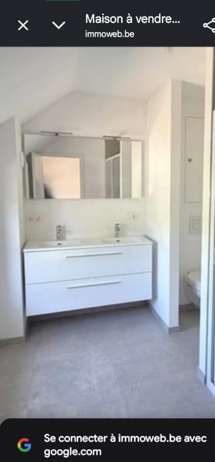 Meuble de salle de bain plus miroir plus tout robinetterie, Immo, Appartements & Studios à louer