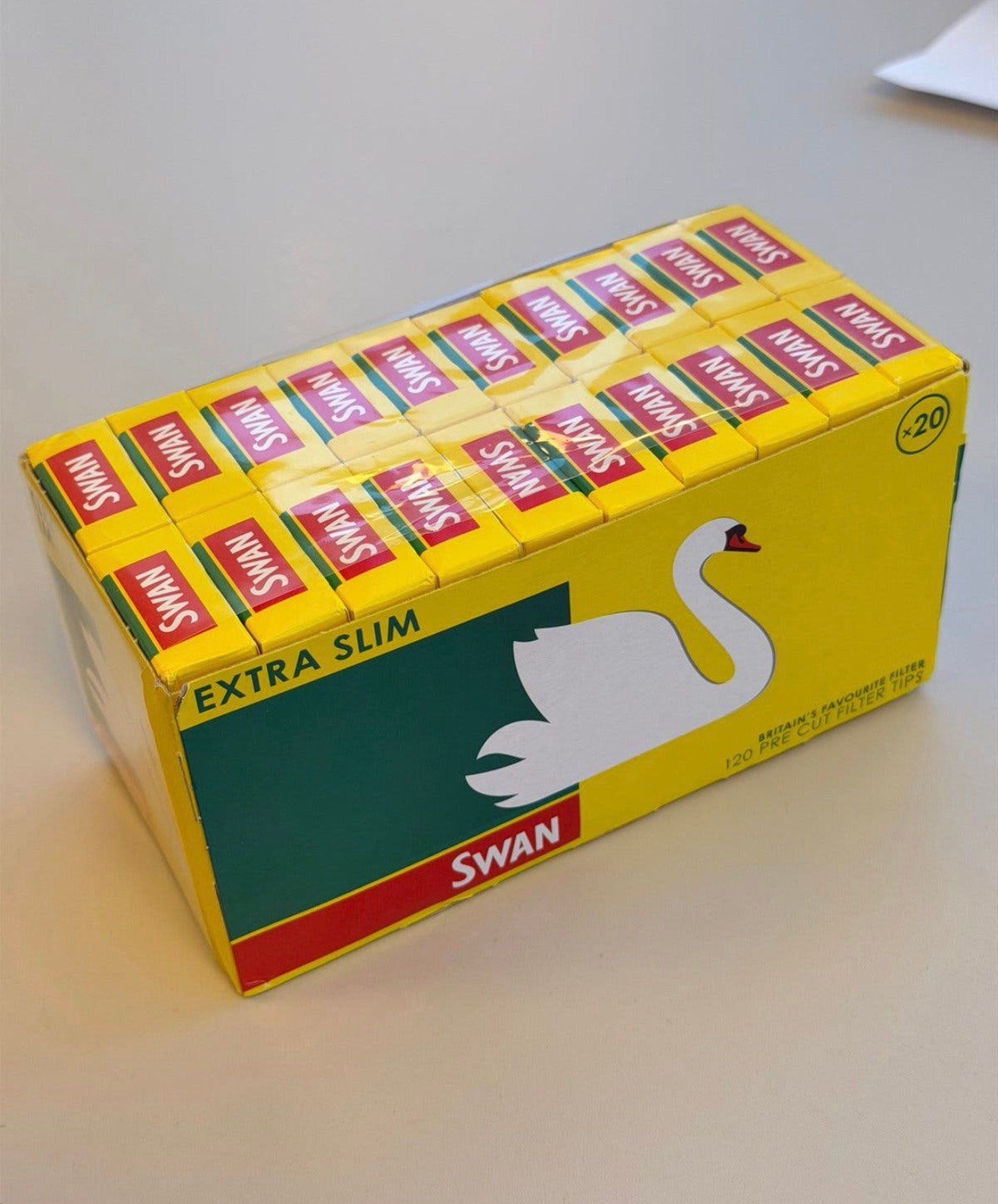 Swan Extra Slim Filter Tips 20x120 Grootverpakking filters, Verzamelen, Ophalen of Verzenden, Nieuw, Overige typen