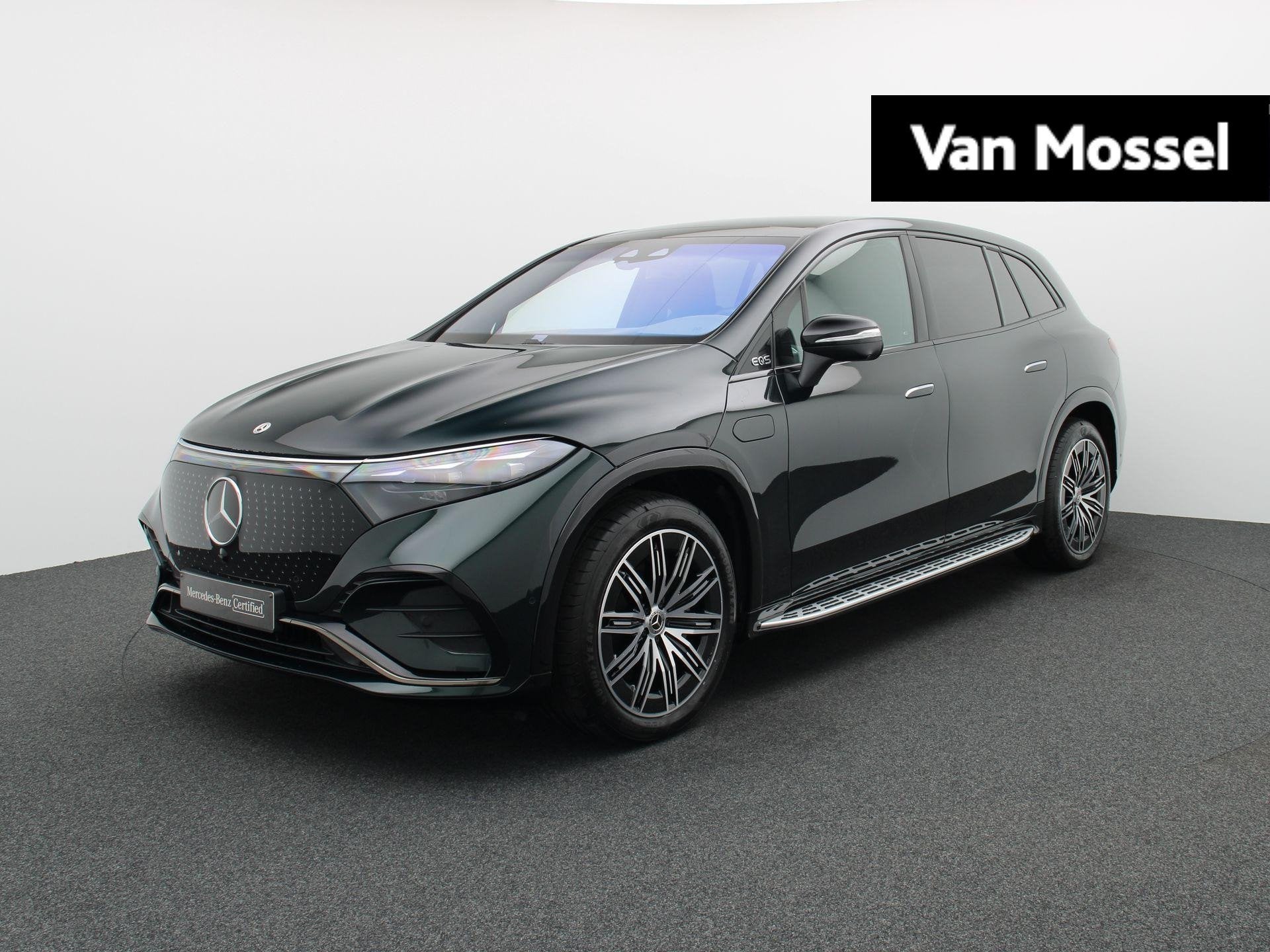 Mercedes-Benz EQS SUV 450+ AMG Line + NAPPA + PANO + HEAD UP, Euro 5, Achterwielaandrijving, Gebruikt, Leder