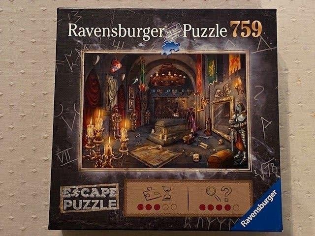 Ravensburger Escape puzzel : Het vampierenslot (759 stukjes), Ophalen of Verzenden