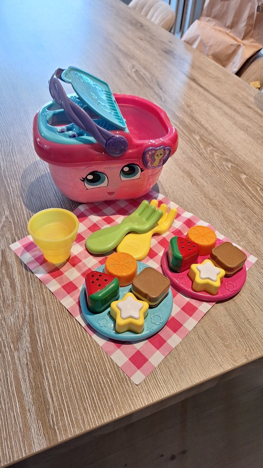 Superleuke en leerzame interatieve picknickmand., Ophalen, Zo goed als nieuw