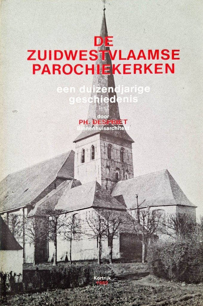 DE ZUID-WESTVLAAMSE PAROCHIEKERKEN (3 boeken), Ophalen of Verzenden, Gelezen, Philippe Despriet