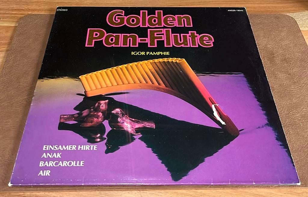 Igor Pamphie - Golden Pan-Flute - vinyl LP - BE, Enlèvement ou Envoi, Utilisé