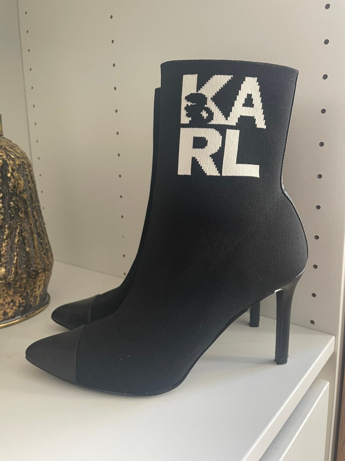 Karl Lagerfeld boots, Vêtements | Hommes, Enlèvement, Comme neuf, Taille 39 à 42, Noir