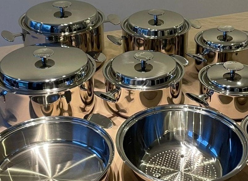 batterie de cuisine Vansthal, Compatible induction, Enlèvement, Neuf, Inox