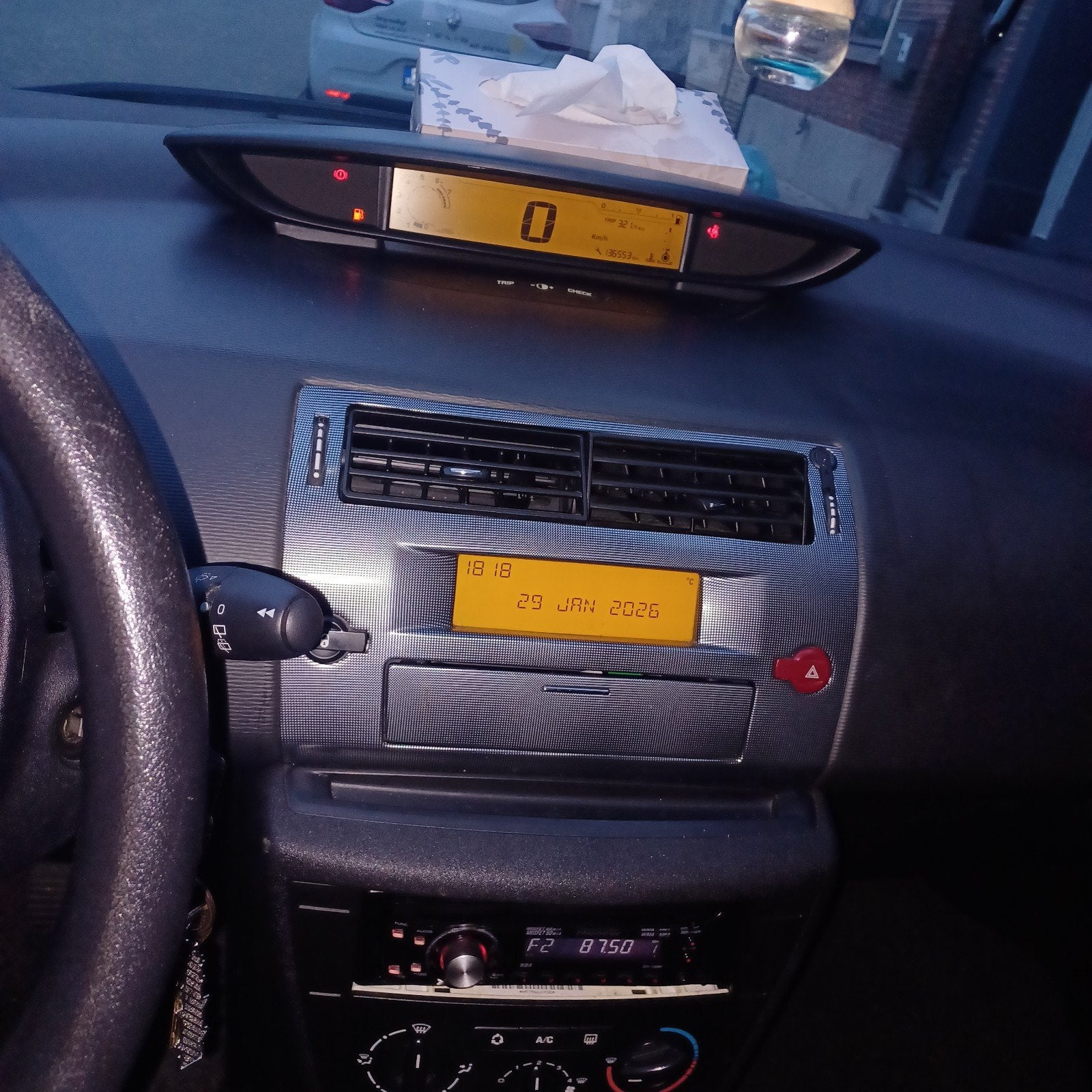 citroen c4 benzine 1.4, Auto's, Stof, Zwart, Handgeschakeld, 5 deurs