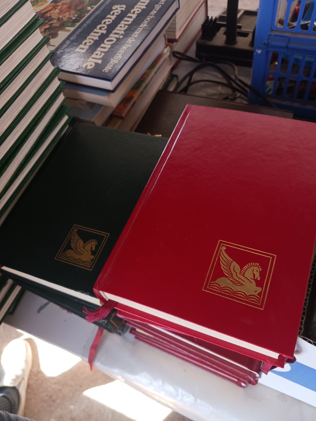 boeken, Boeken, Ophalen
