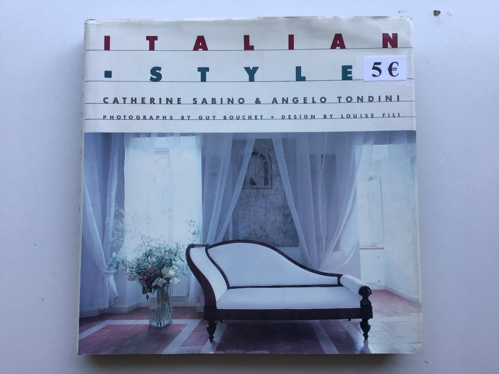 kunstboek : "Italian style" voor slechts 5 euro, Ophalen of Verzenden, Zo goed als nieuw