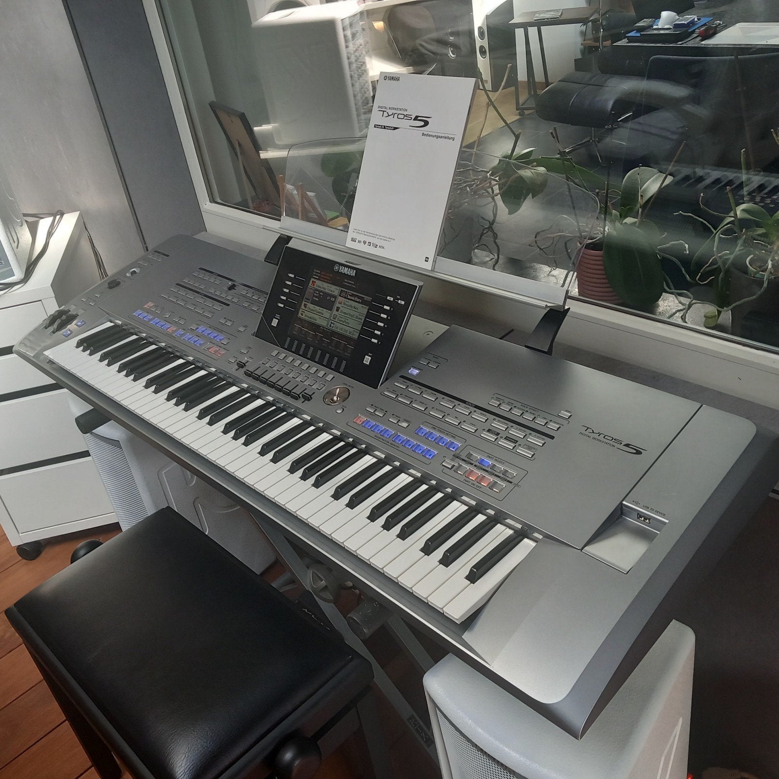 tyros 5  76 toetsen, Muziek en Instrumenten, Keyboards, Ophalen, 76 toetsen, Yamaha