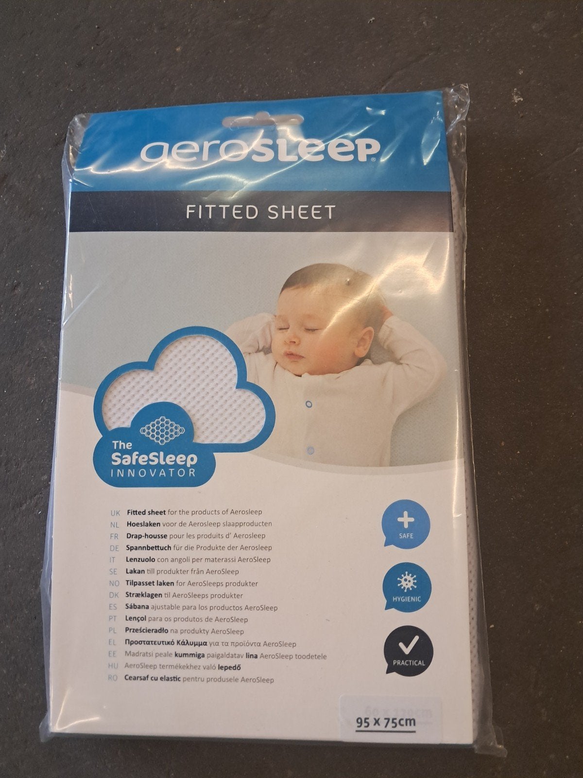 aerosleep hoeslaken. nog in verpakking, Kinderen en Baby's, Ophalen, Nieuw, Aerosleep, Hoeslaken of Sloop