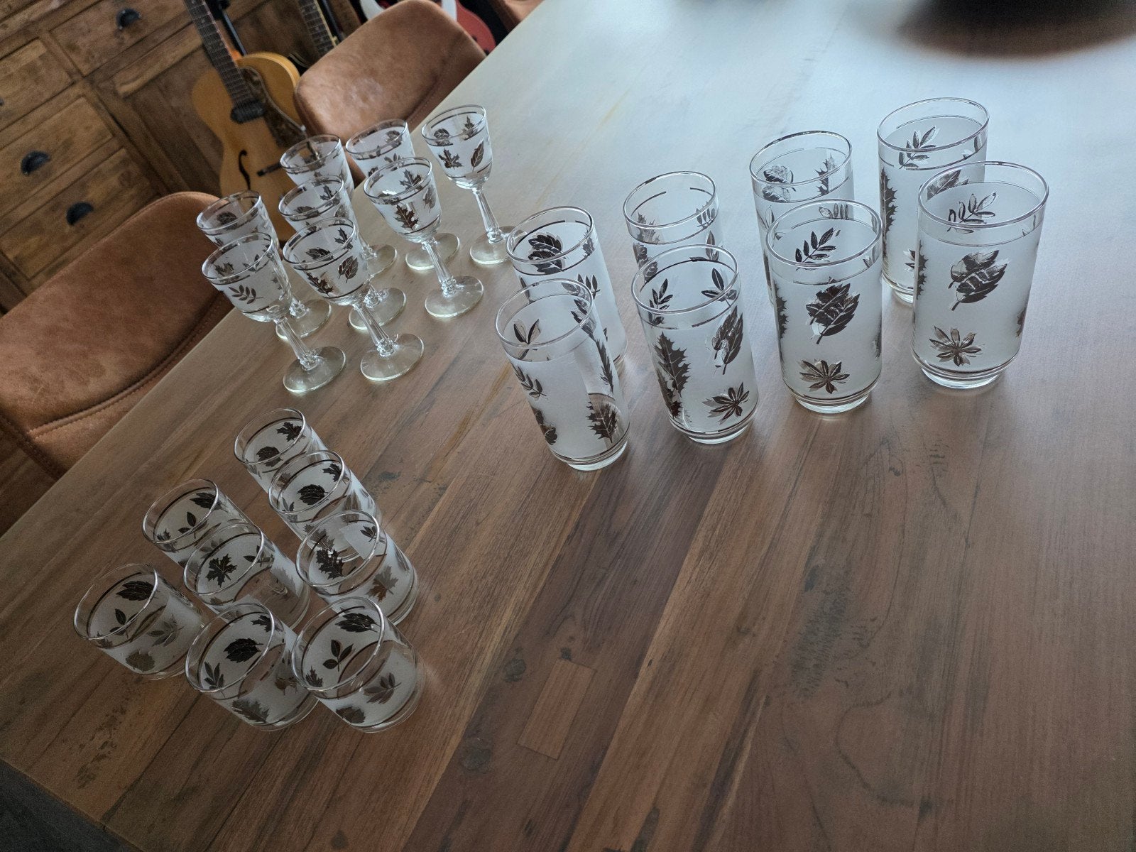 vintage Libbey Company glazen, Antiek en Kunst, Ophalen