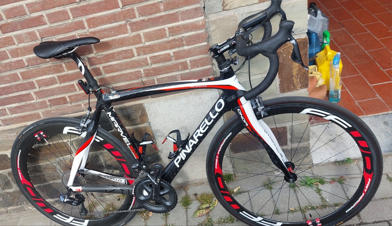 Pinarello marvel full carbon ultegra DI2, Vélos & Vélomoteurs, Enlèvement, Comme neuf, Carbone, Plus de 20 vitesses