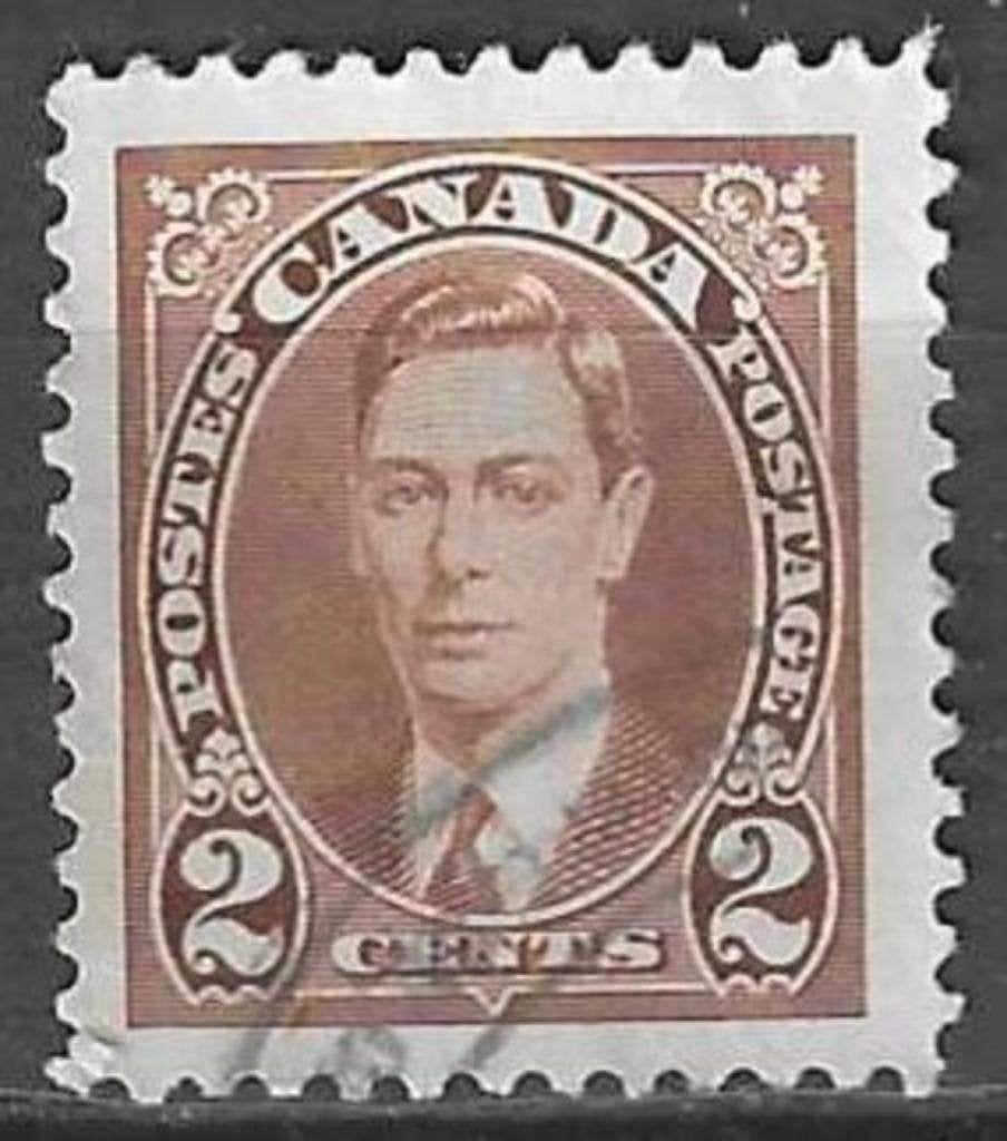 Canada 1937 - Yvert 191 - Roi George VI (ST), Envoi, Affranchi