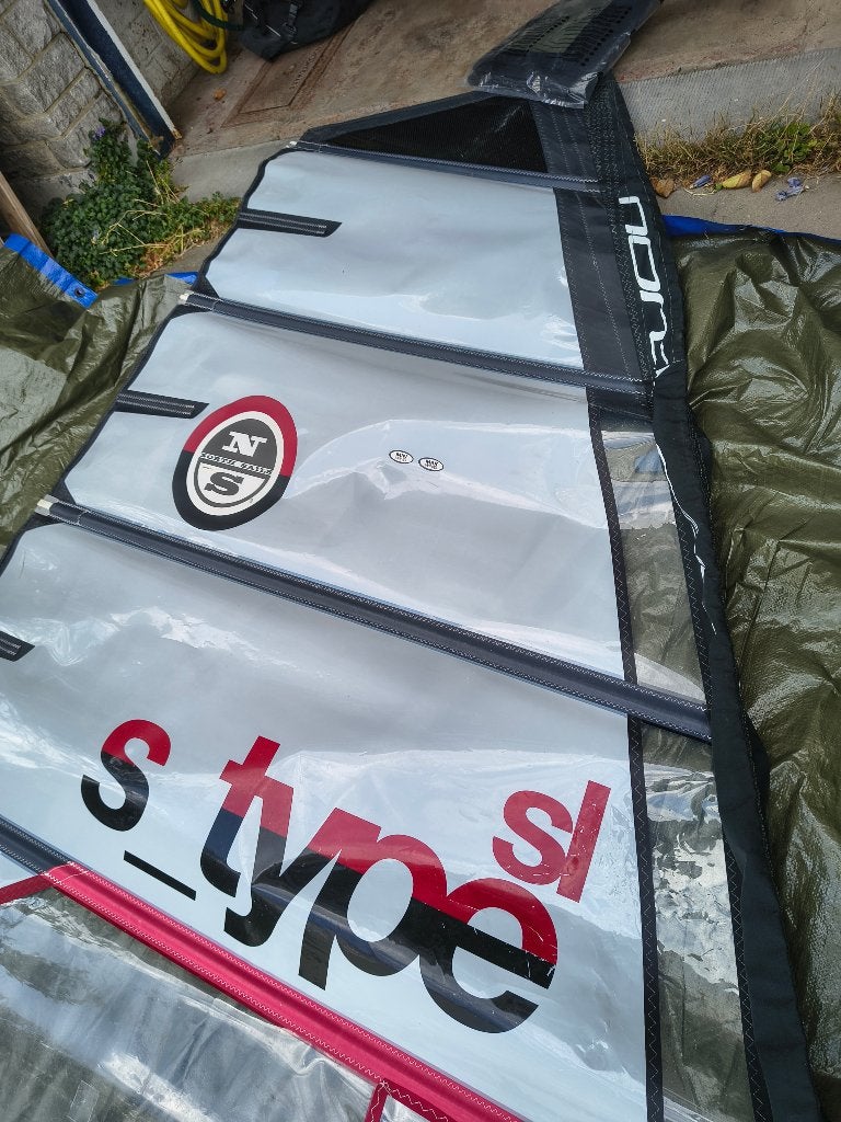North Sails S Type SL 7,3 m2: Solden ! Moet vertrekken !, Ophalen, 6.5 m² tot 8 m², North Sails, Zeil