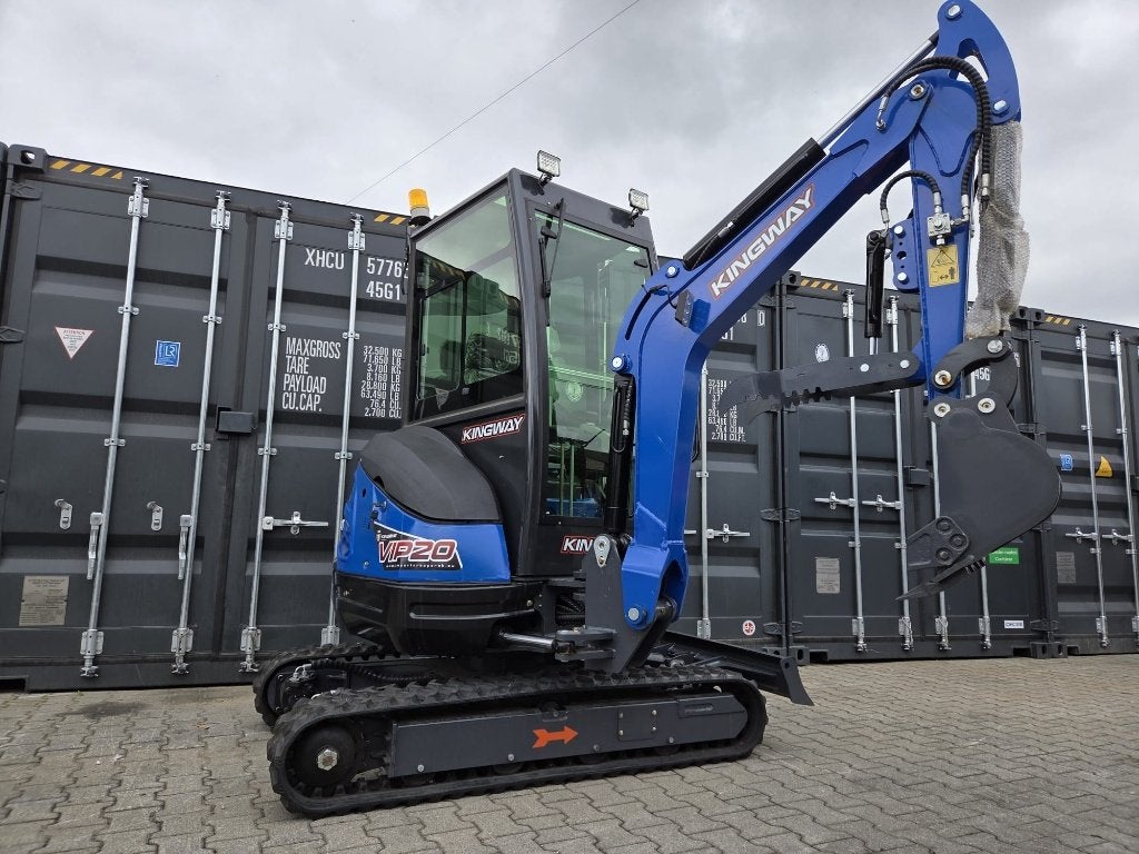 Mini-pelle VIP20 KUBOTA 2 ton payer à la livraison KINGWAY, Envoi, Excavatrice