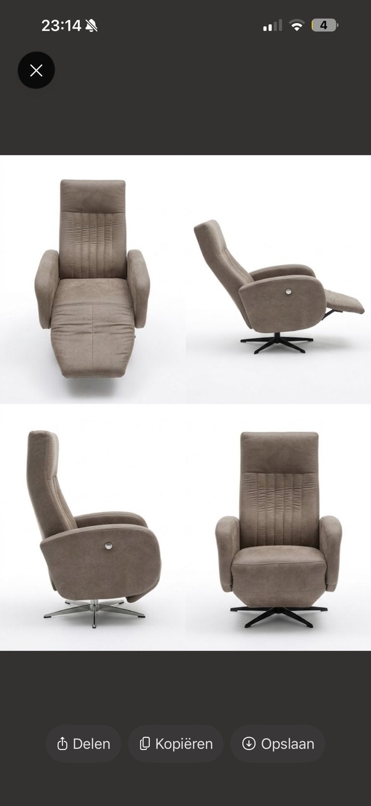 Fauteuil Relax, Maison & Meubles, Fauteuils, Enlèvement, Comme neuf