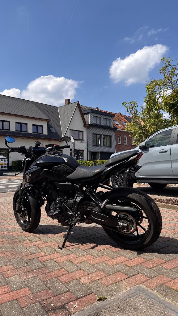 Yamaha MT07 pure 2023, 700 cc, 2 cilinders, Meer dan 35 kW, Minimaal motorrijbewijs A2
