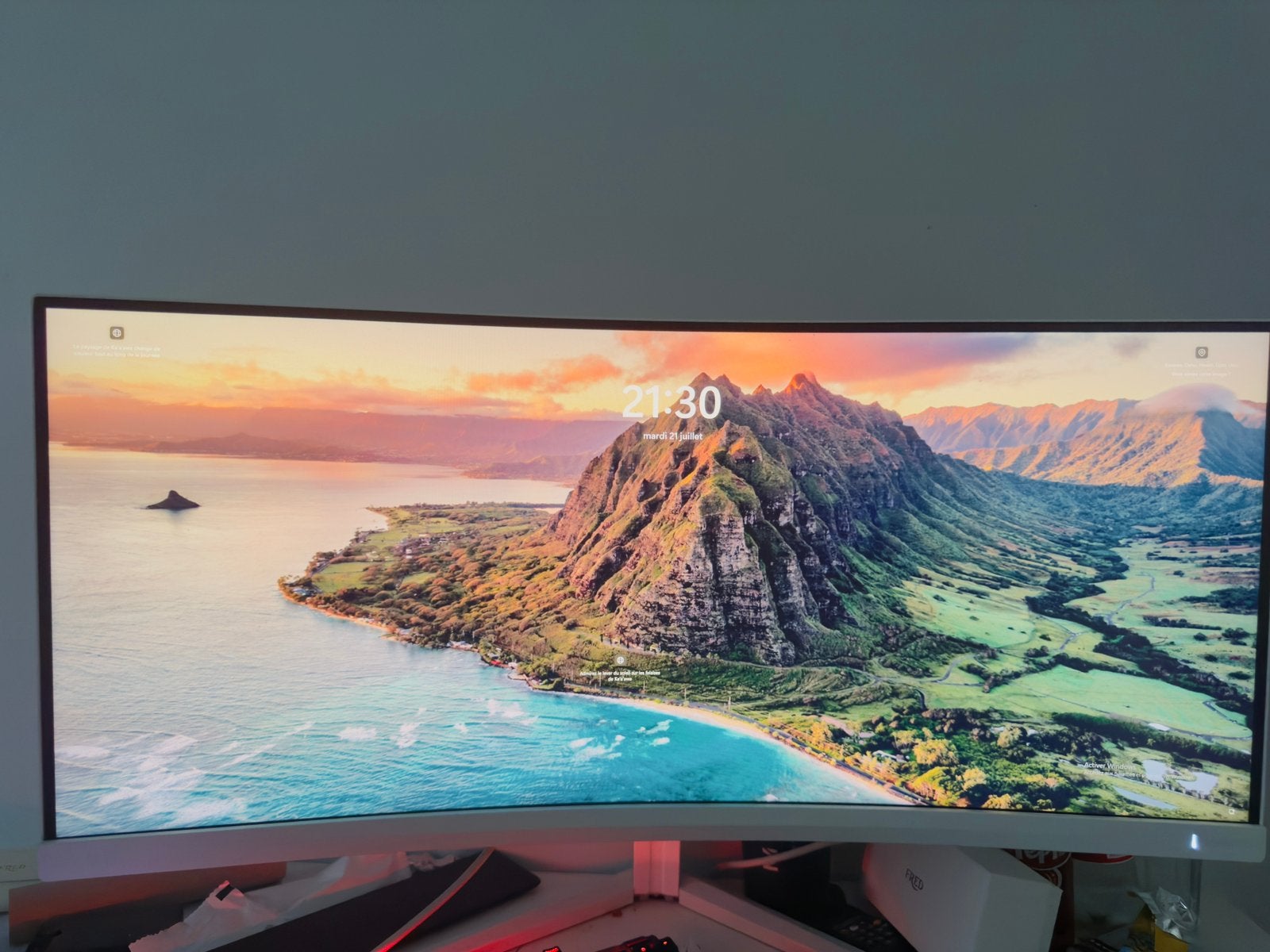 Ecran gaming wqhd 34 pouces 180 hz, TV, Hi-fi & Vidéo, Télévisions, Enlèvement, Comme neuf, Philips