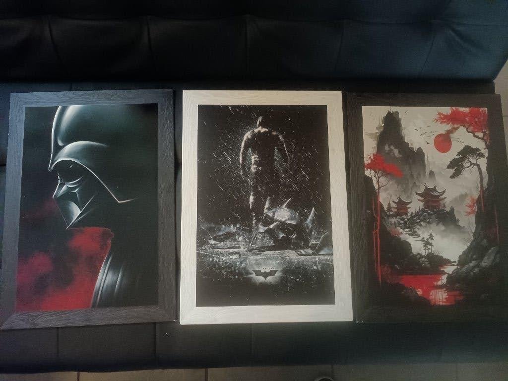Displate, Avec cadre, Rectangulaire horizontal, A1 jusqu'à A3, Enlèvement
