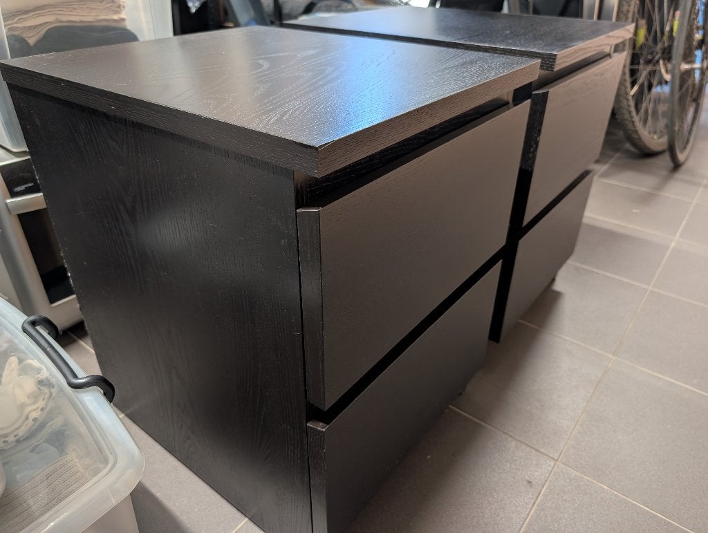 Nachtkastjes, Moins de 45 cm, Enlèvement, Utilisé, 55 à 70 cm