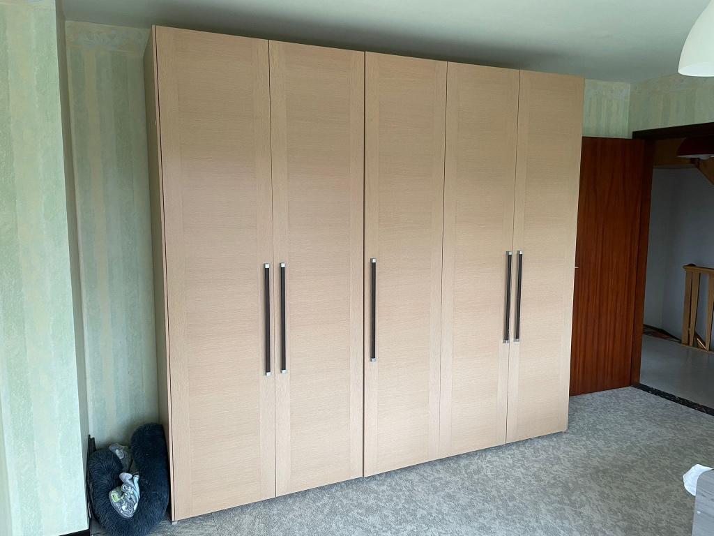 Kleerkast, Huis en Inrichting, Ophalen, Gebruikt, 200 cm of meer, Met klep(pen)
