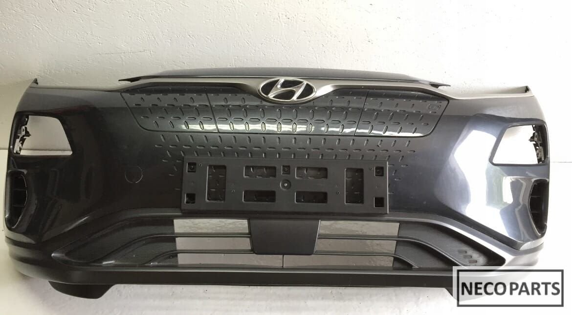 VOORBUMPER HYUNDAI KONA EV ELECTRIC BUMPER ALLES LEVERBAAR !, Arrière, -, Haillon arrière, Utilisé