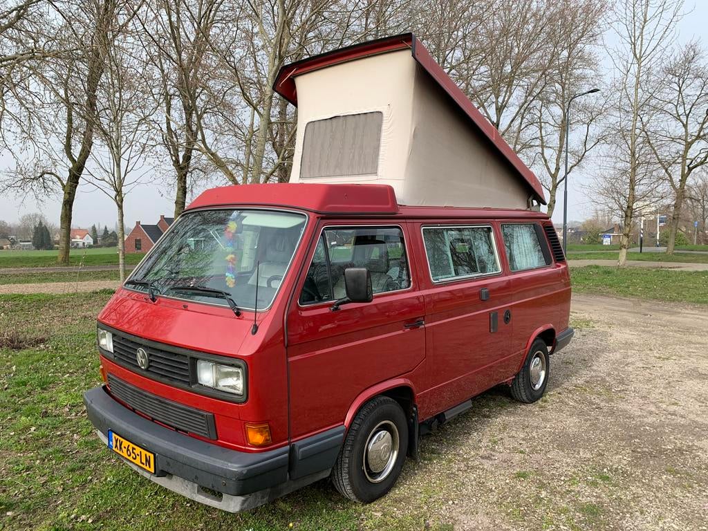 Volkswagen T3 Westfalia California Camper 1.6 JX TD, Auto's, Volkswagen, Achterwielaandrijving, 4 cilinders, 600 kg, Overige carrosserie