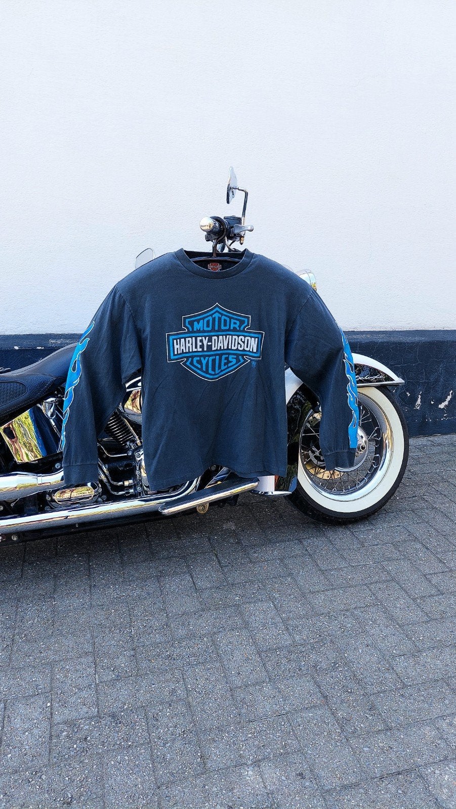 Harley-Davidson vintage shirt, Ophalen of Verzenden, Zwart, Harley Davidson