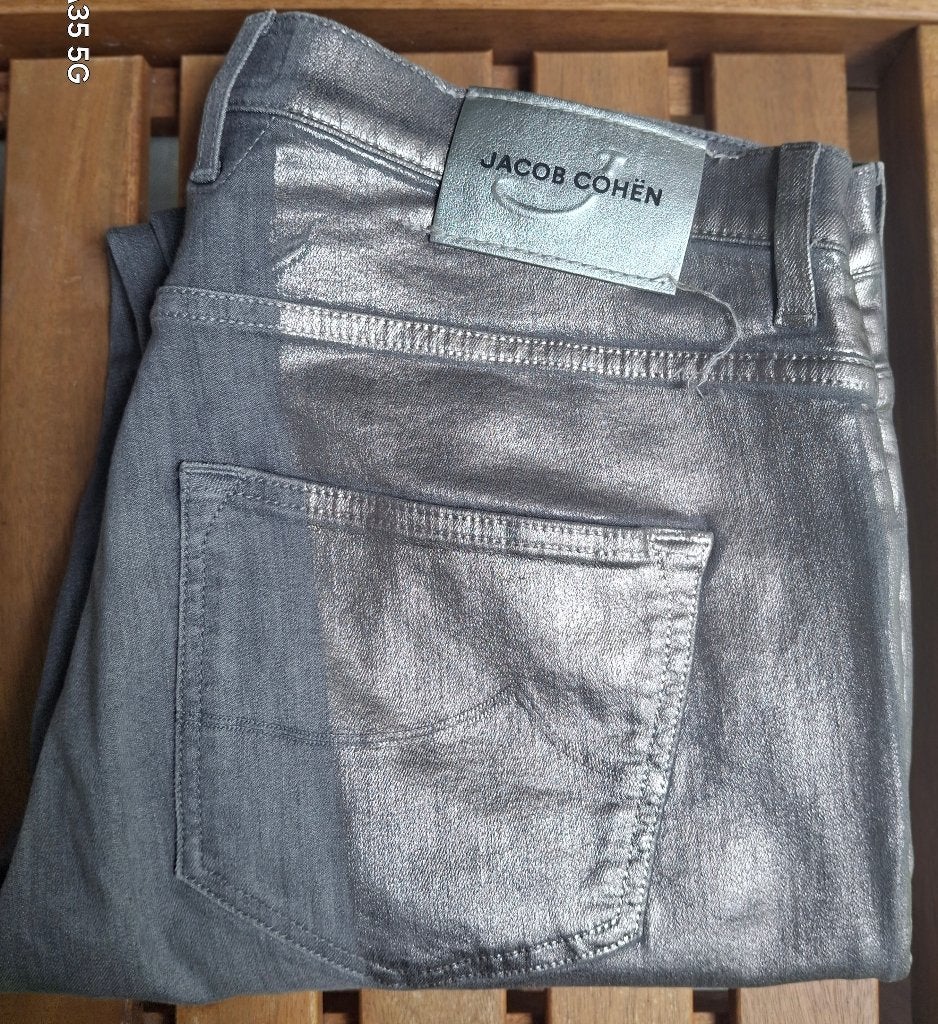 Jacob Cohen excl gecoate grijze jeans  maat 34/ taille 45cm, Kleding | Heren, Spijkerbroeken en Jeans, Ophalen of Verzenden, Zo goed als nieuw