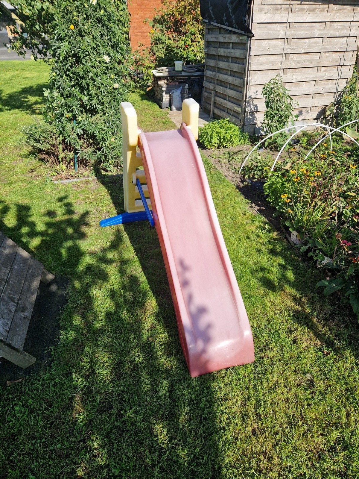 Glijbaan plastik 125 hoog, Enlèvement, Utilisé, Toboggan