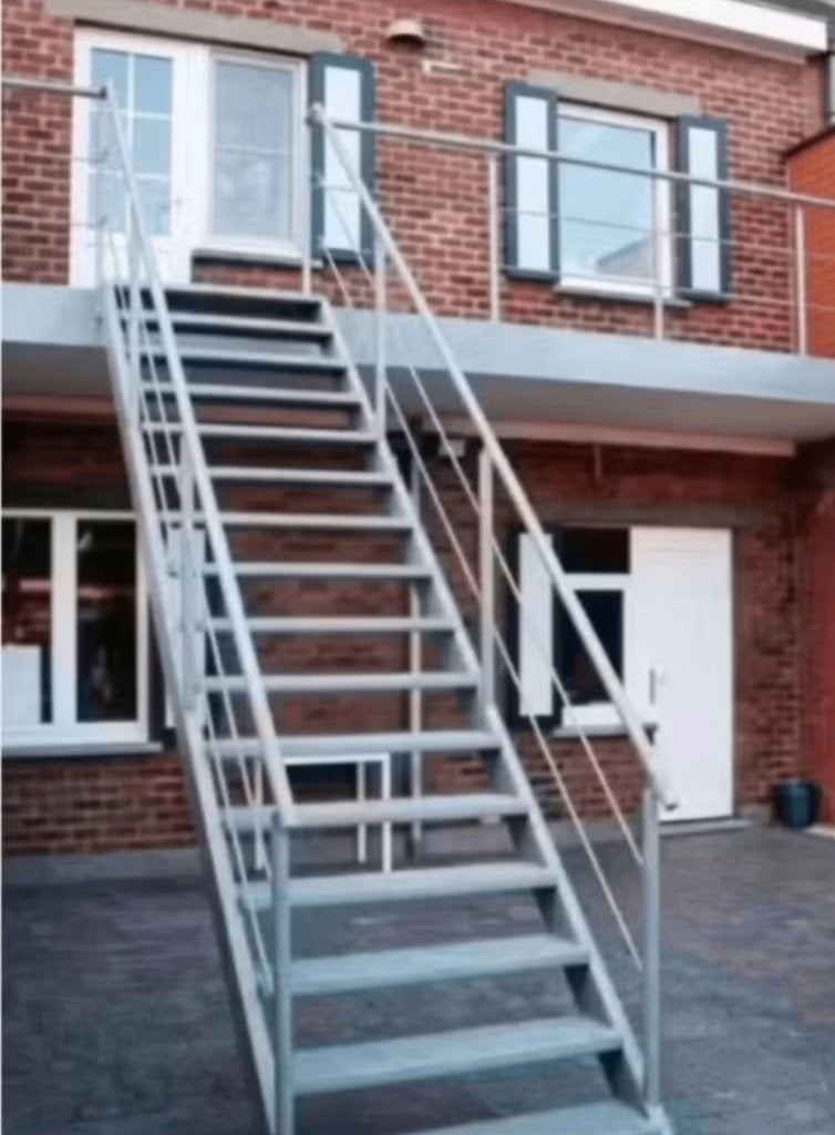 aluminium trap, Doe-het-zelf en Bouw, Ophalen, Gebruikt, Trap