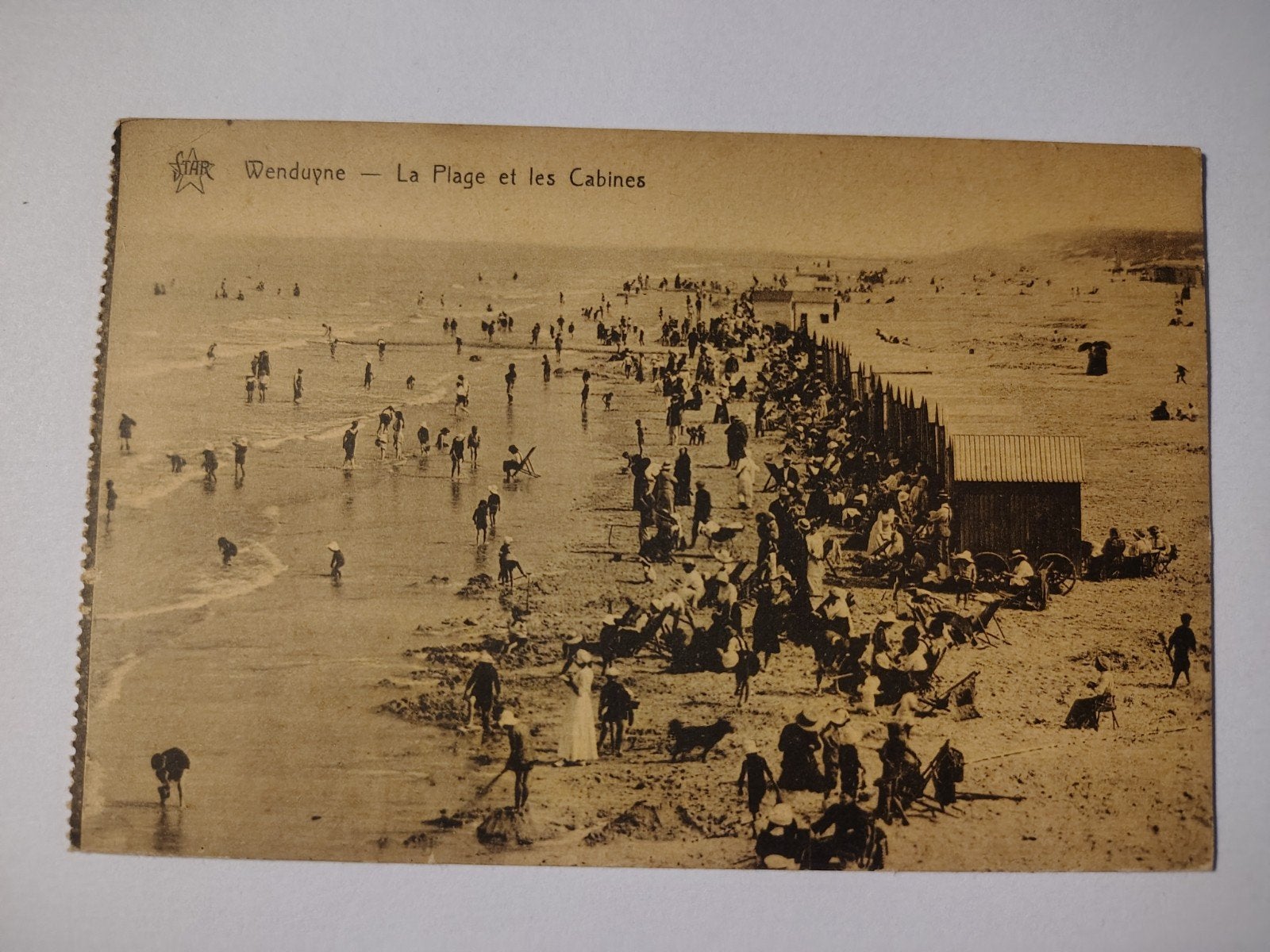 Wenduyne La Plage et les Cabines, Enlèvement ou Envoi