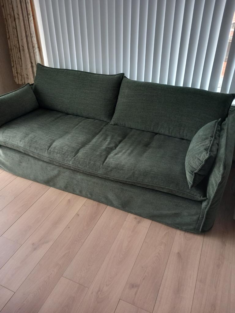 Zetel 3-zit in zeer goede staat, Huis en Inrichting, Ophalen, Gebruikt, Driepersoons, 75 tot 100 cm